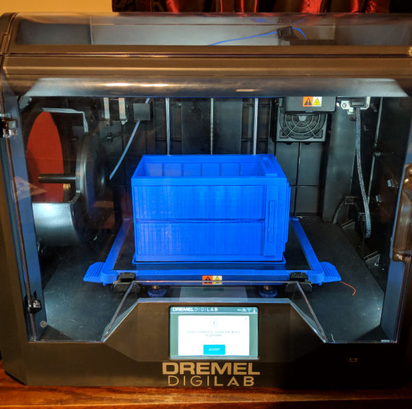 Dremel Digilab 3D Printer Tardis Print