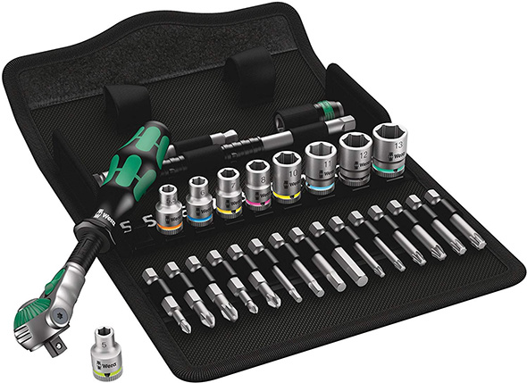 Wera Compact Metric Socket and Bit Set
