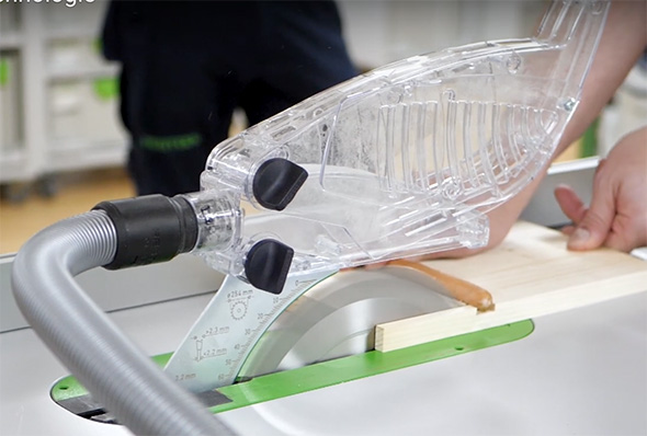 Festool SawStop Table Saw Tech Demo