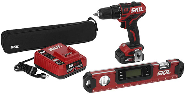 Skil 12V Max Brushless Drill Kit and Level Bundle