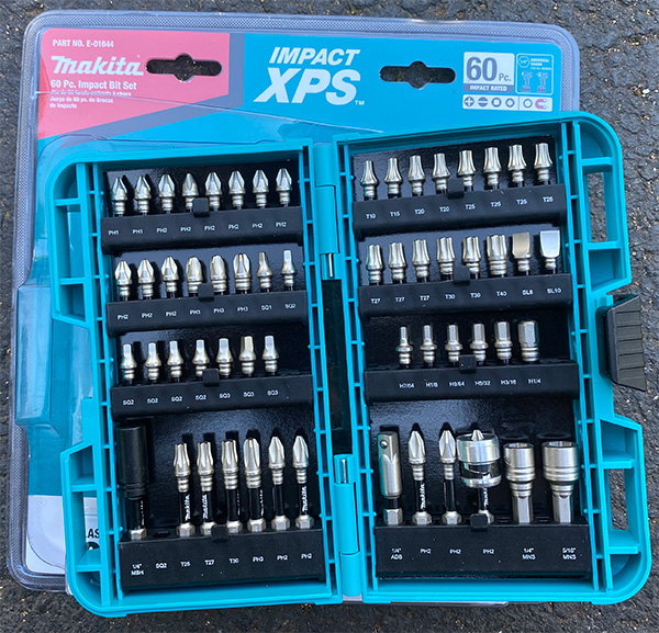 Makita XPS Impact Screwdriver Bit Set