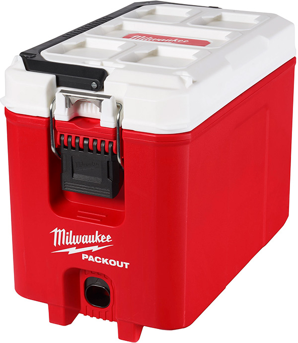 Milwaukee Packout Cooler Tool Box Closed