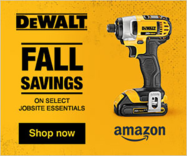 Dewalt Fall Essentials Tool Deals at Amazon