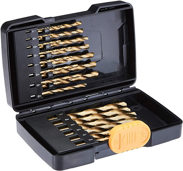 Amazon Basics Drill Bit Set