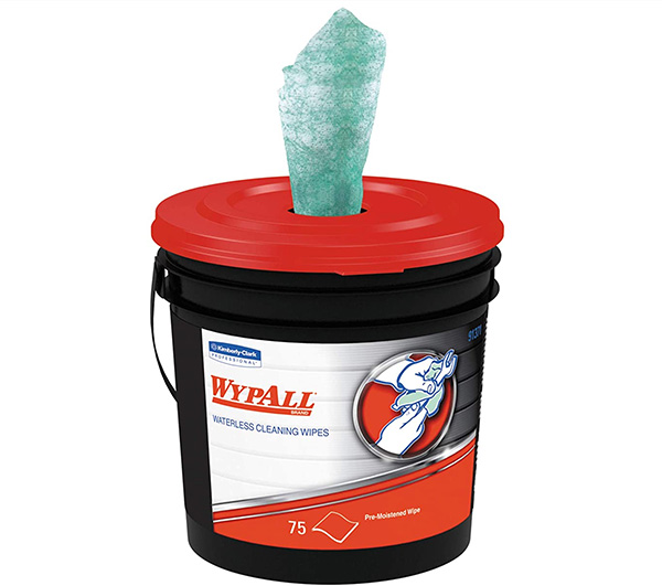 Wypall Waterless Hand and Tool Cleaning Wipes