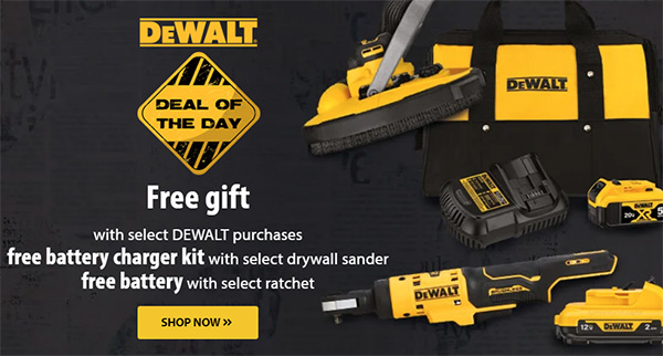 Dewalt Cordless Power Tool Deals of the Day Acme Tools 9-28-2022