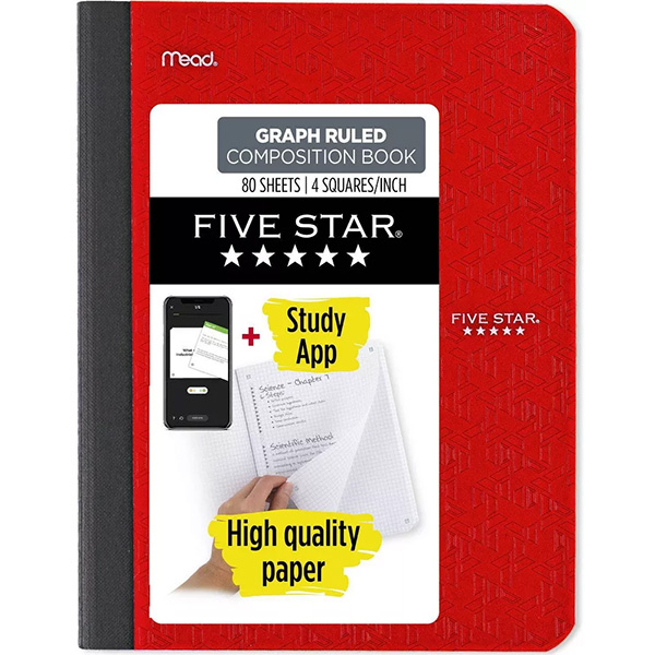 Mead Graph Paper Notebook