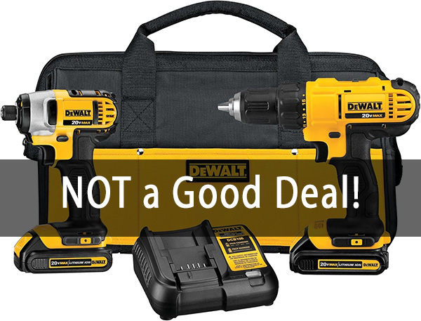 Dewalt 20V Cordless Combo Kit Deal Warning Labor Day 2025