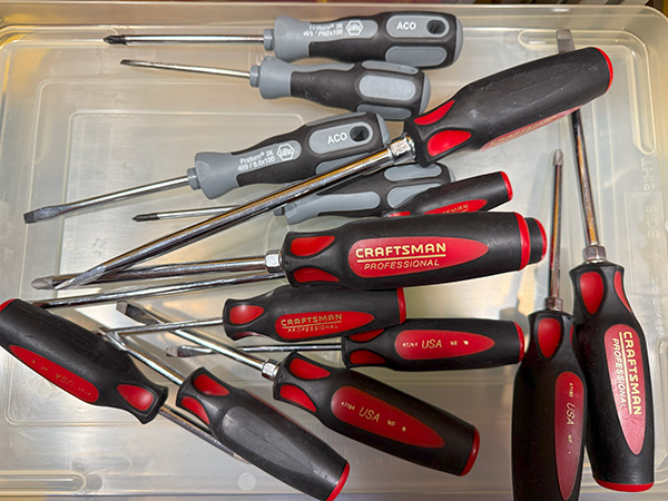 Wiha Anti-Camout and Craftsman Professional Screwdrivers