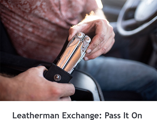 Leatherman Exchange Used Multi-Tool Program Hero
