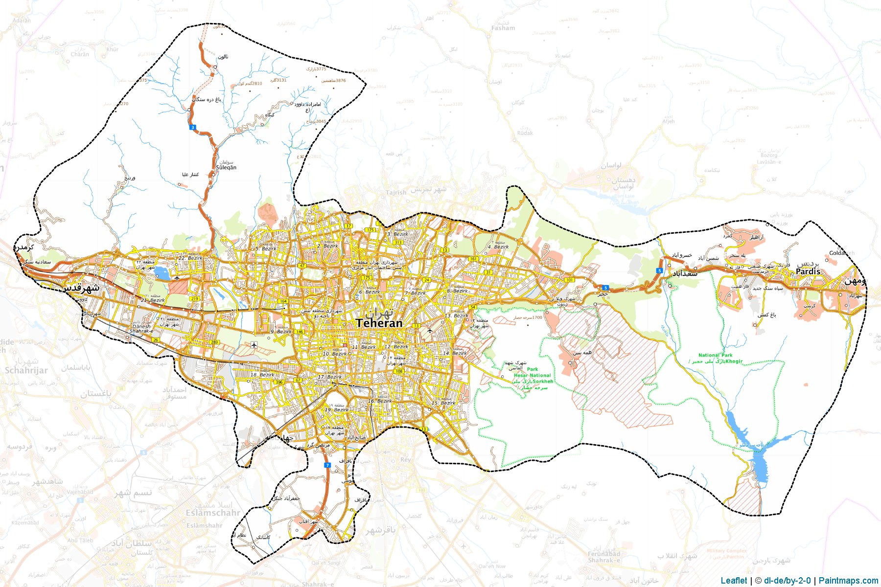 Make Printable Tehran Maps With Border Masking Cropping Using Leaflet 4 1108720491 1 