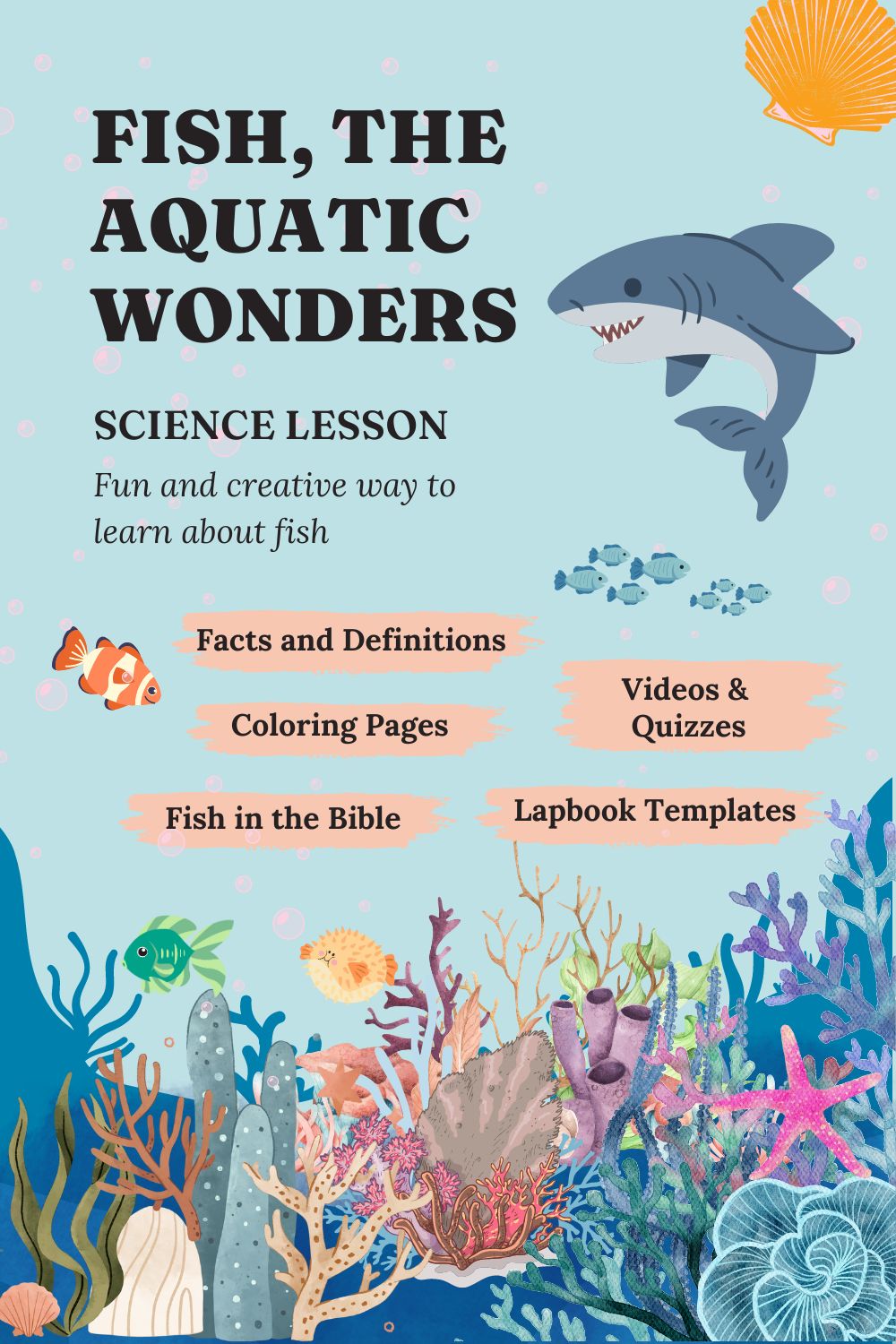 fish science lesson for elementary school
