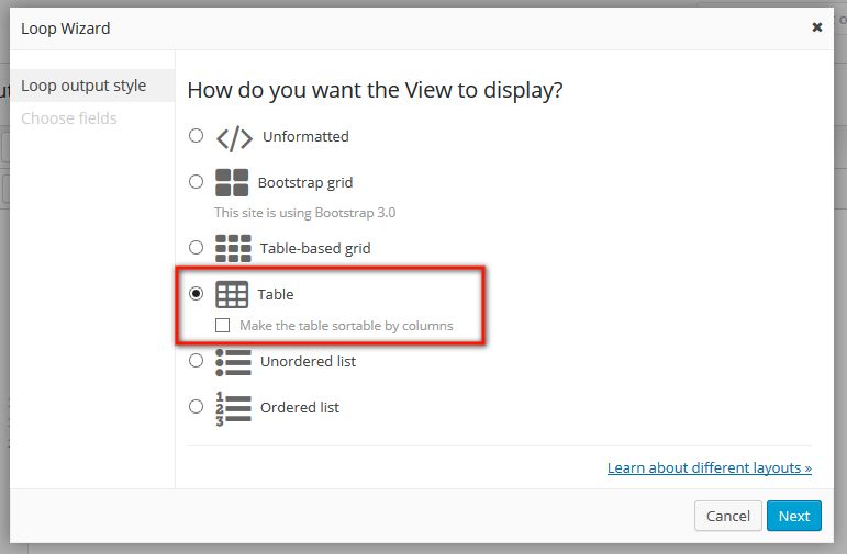 Fields Cannot Be Selected In Loop Wizard When Using Views Cells In A Layout Toolset - Premium Minimal Photo Gallery - HD