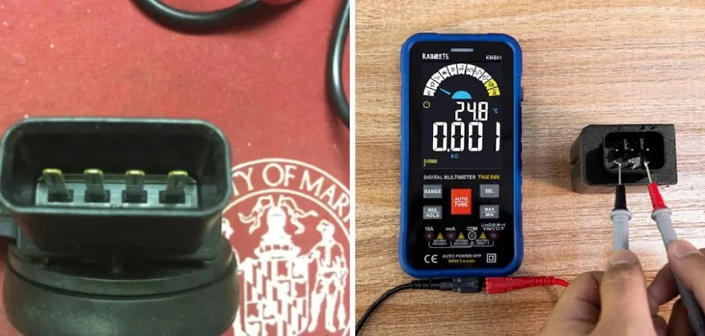 How to Test 4 Wire Coil on Plug With Multimeter