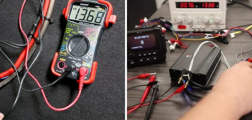 How to Test a Car Amplifier With a Multimeter