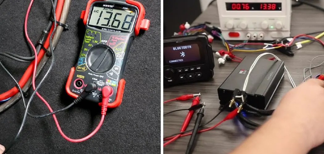 How to Test a Car Amplifier With a Multimeter