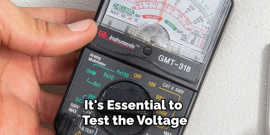 It's Essential to Test the Voltage