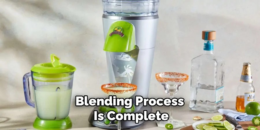 Blending Process Is Complete