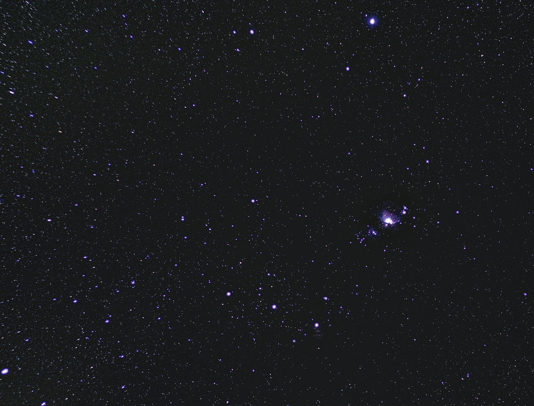 stars in the sky during night time