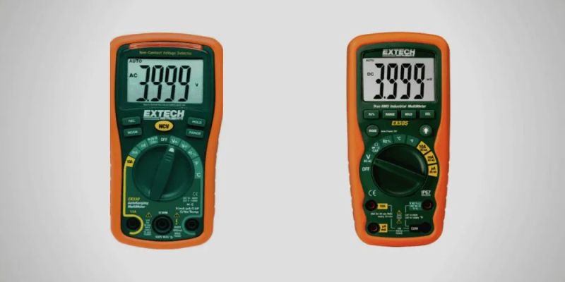 Extech Industrial Multimeters - Vintage Illustration Collection - 4K Quality