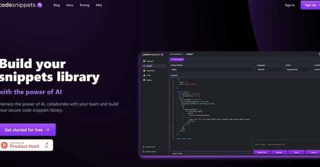 Revolutioniza tu desarrollo con fragmentos de código de inteligencia artificial.