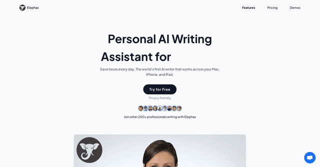 Elephas: Eleva tu escritura con IA