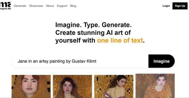 Transforma palabras en arte con Imagine Me.
