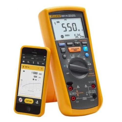 Fluke Electrical Testing Toolup - Colorful Backgrounds - Gorgeous High Resolution Collection