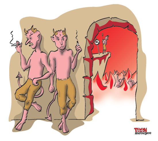 cartoon by James Cook