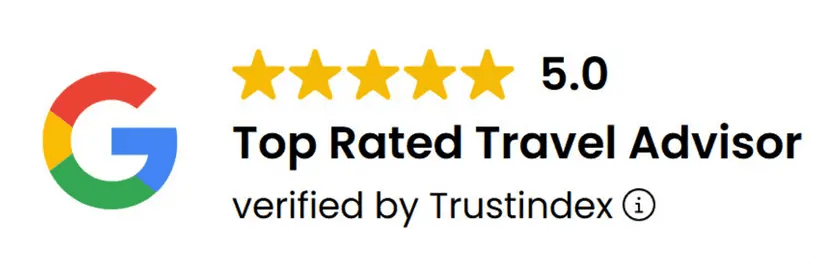 Top Rated Travel Advisor 5.0 Google Reviews