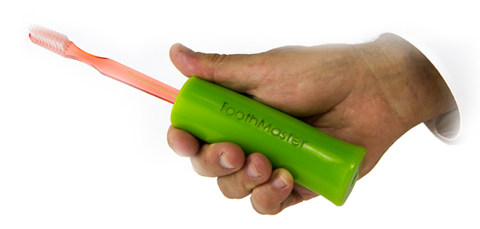 Tooth master, oral hygiene, special needs toothbrush, hanicap toothbrush
