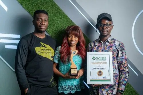 Infinix’s Trailblazing Success:  Wins Most Outstanding Mobile Phone Brand at 2023 NITA