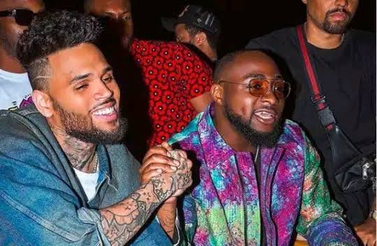 Davido Celebrates $3 Million Deal, Credits Chris Brown on Stage