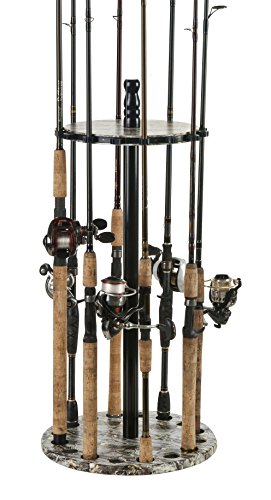 Organized Fishing Camo Round Floor Rack The Best Organizer