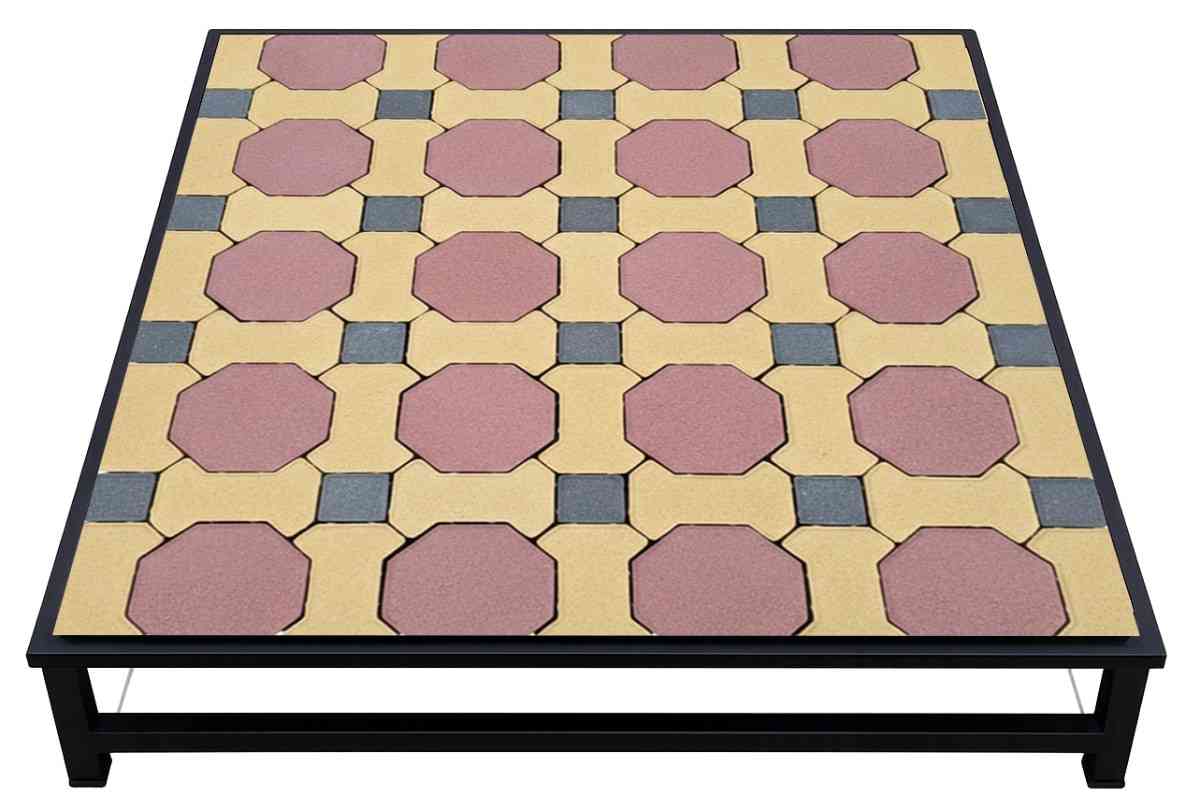Interlocking concrete paving blocks in Design Number 13 by Top Concrete Product Factory.