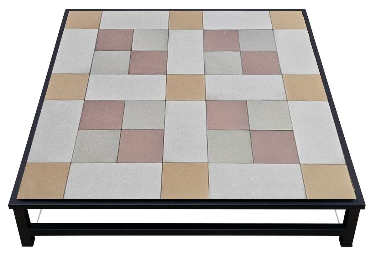 Interlocking concrete paving blocks in Design Number 23 by Top Concrete Product Factory.