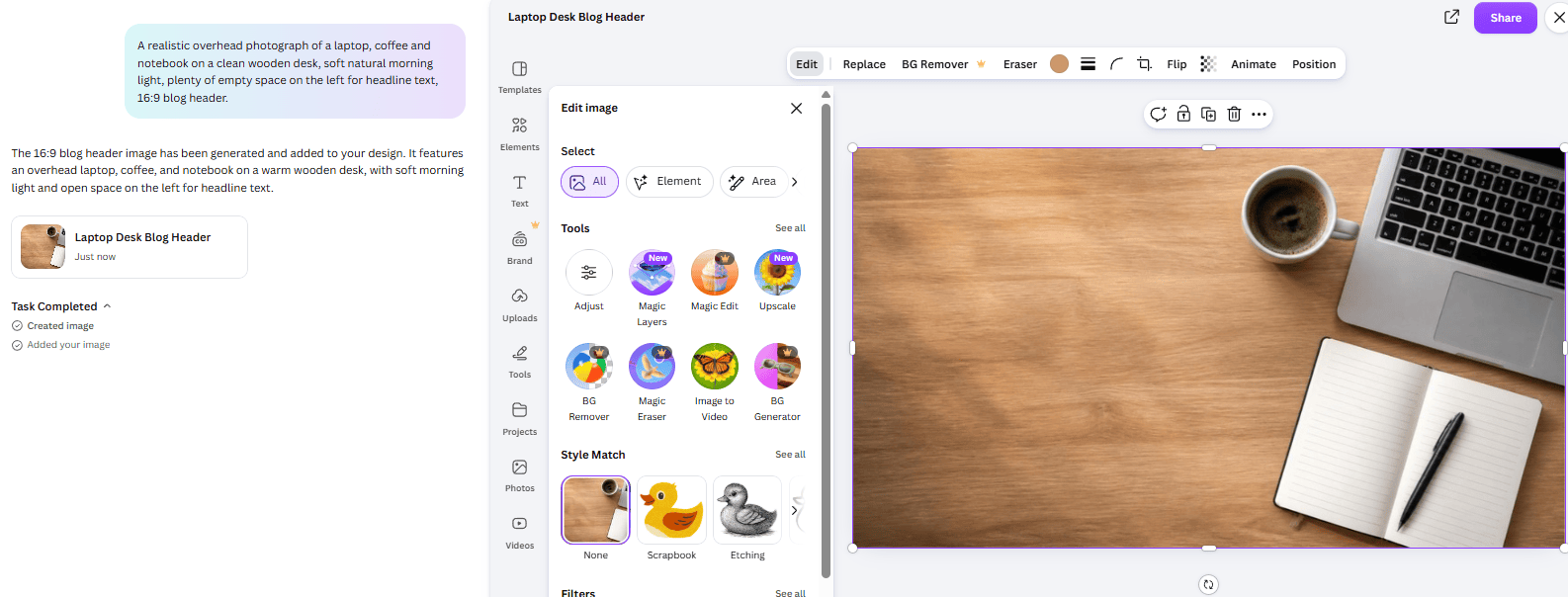 chat example