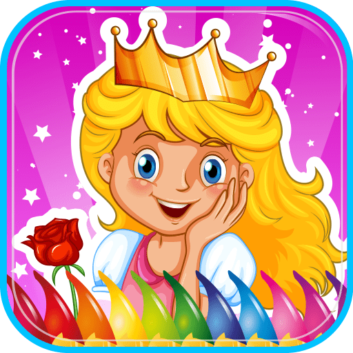 Princess Coloring Book Android App Icon