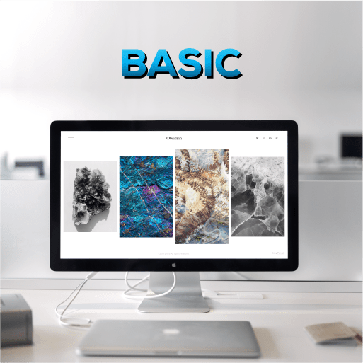 Basic Website 1 - Incredible Vintage Pattern - Desktop