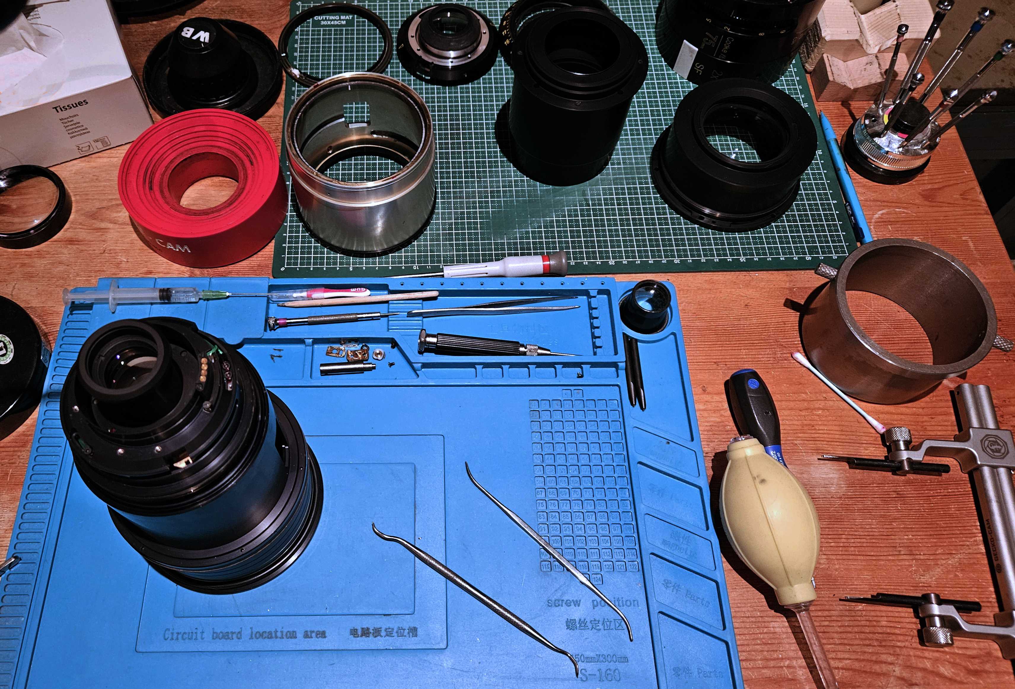 Cooke anamorphic repair