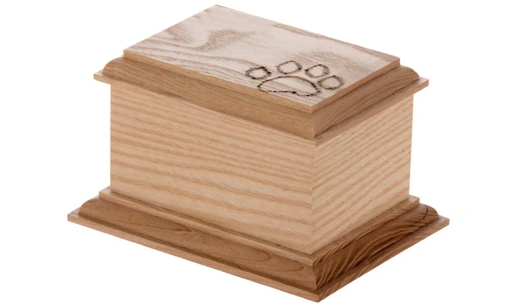 dog caskets for ashes