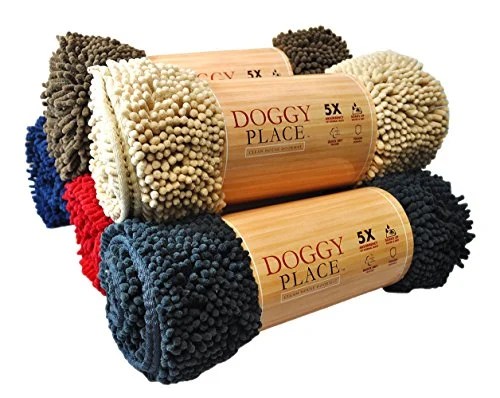 dog muddy paws mat