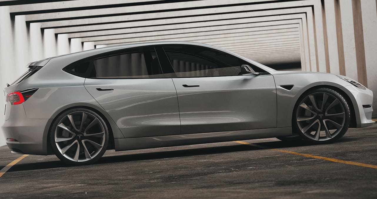 Tesla model s new design