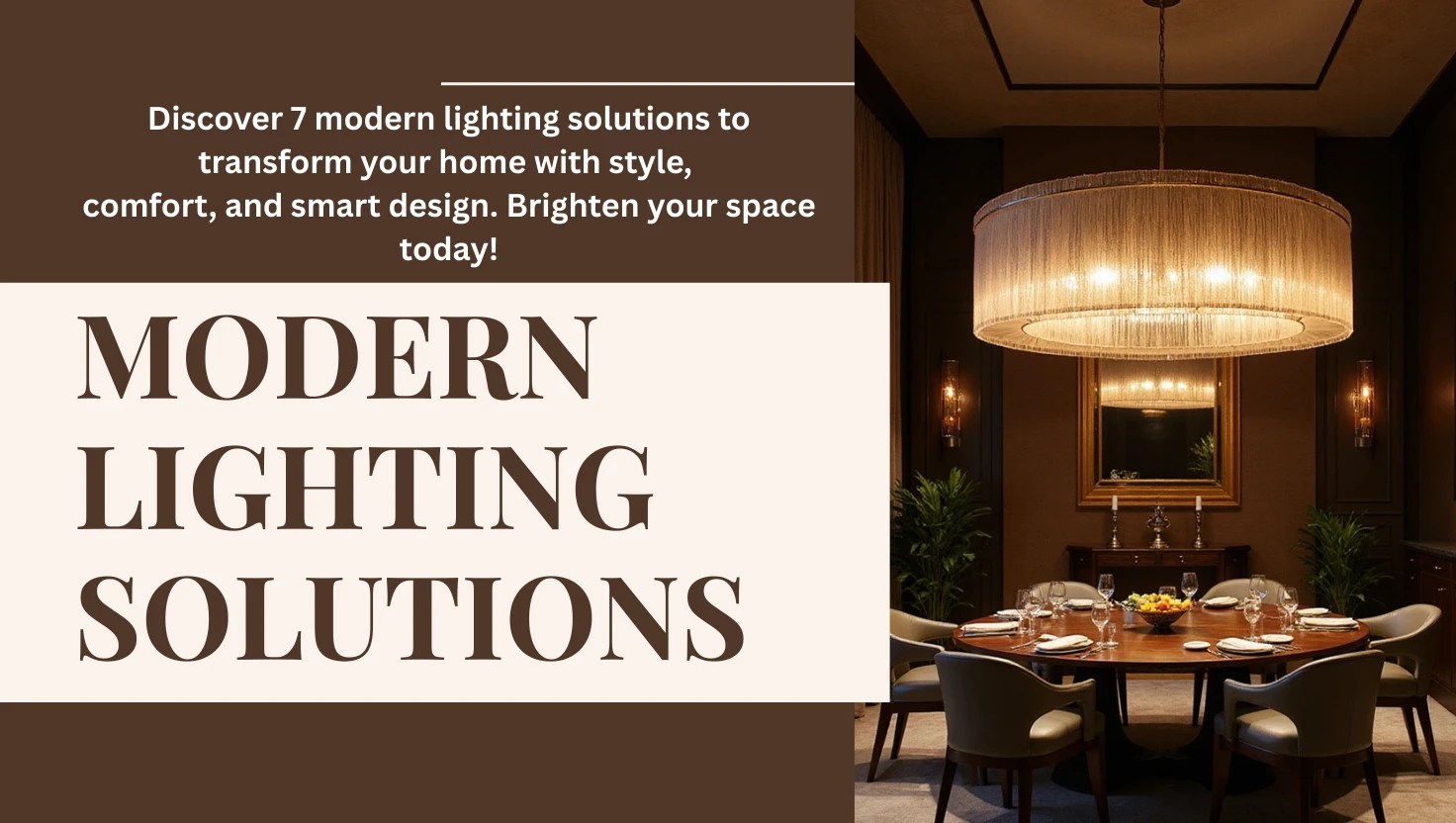 Modern Lighting Solutions