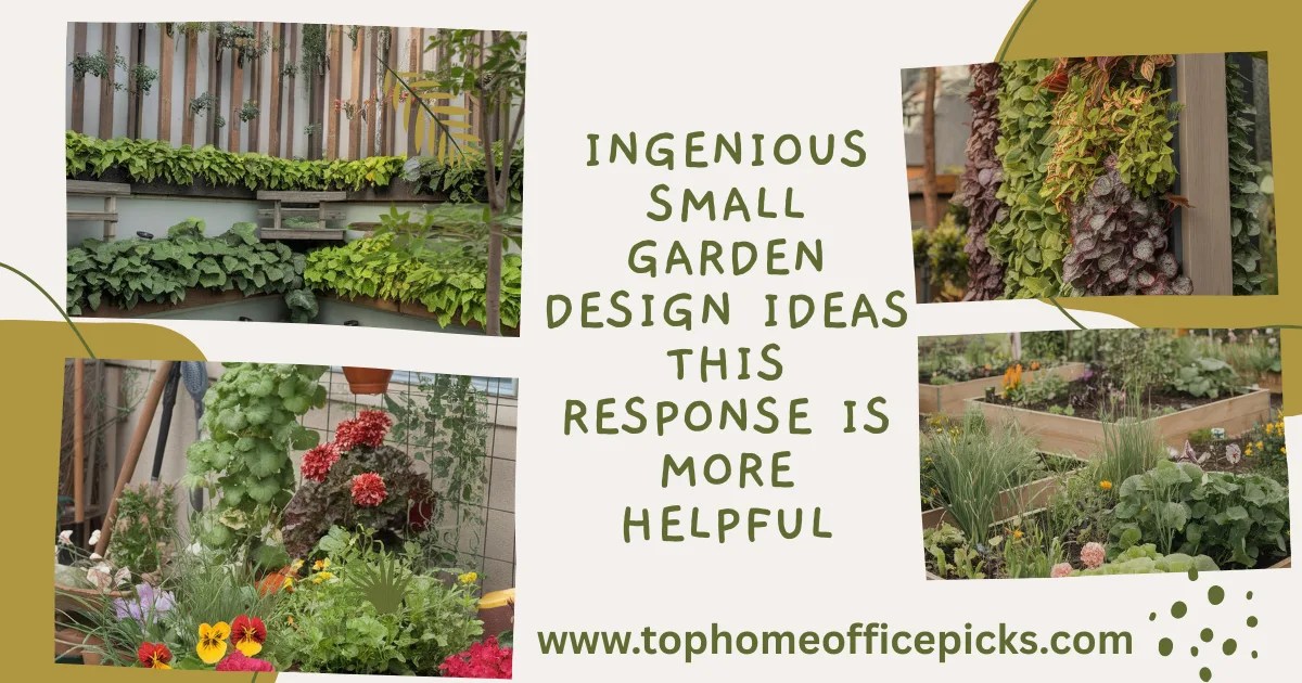 small garden design ideas