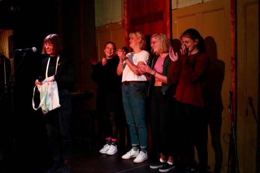 Finale Abstimmung Fem Slam Finale Abstimmung beim TIPS Fem Slam September 2018 im Beyerhaus