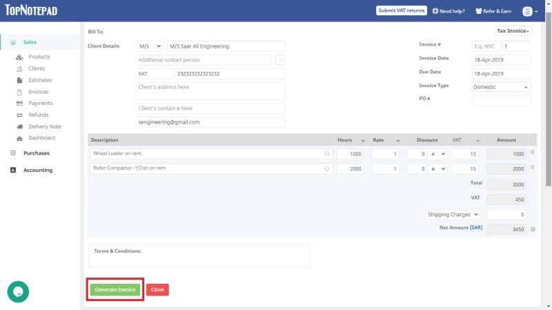 Steps To Create Qr Code Invoice As Per Saudi New Regulation - Desktop Landscape Illustrations for Desktop