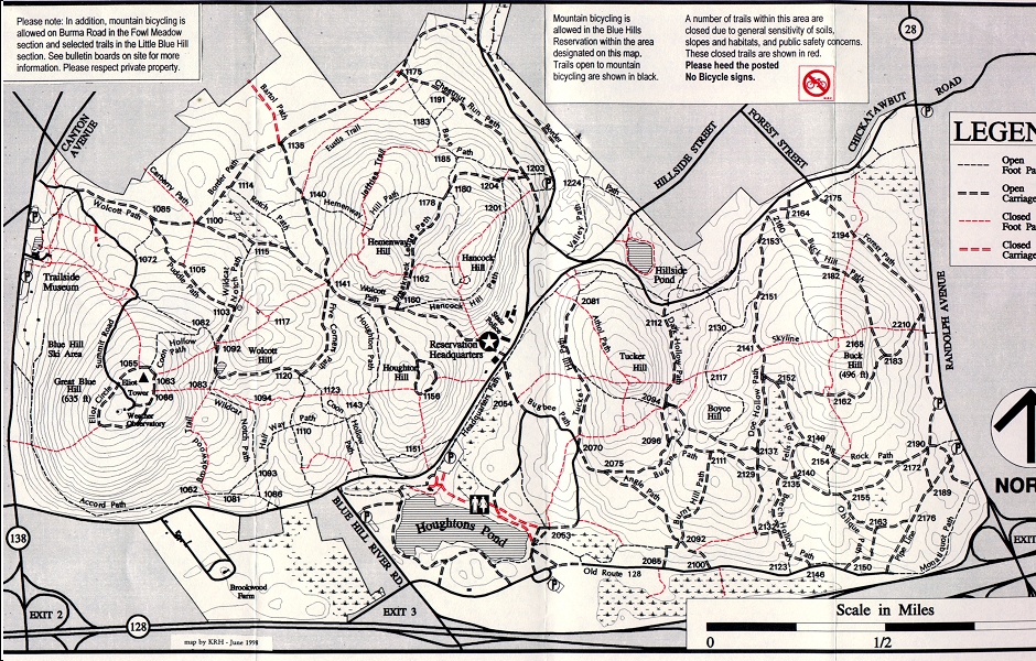 Conquer Blue Hills Your Map To Adventure Blue Hills Trail Map 