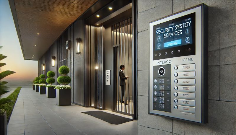 Intercom System Services - Elegant City Texture - Mobile