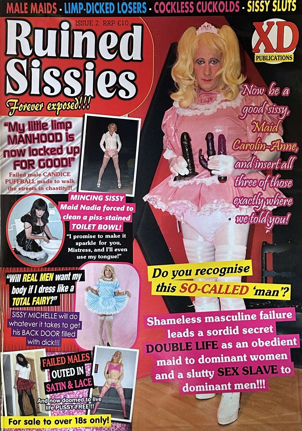 Ruined Sissies issue 2 transvestite magazine